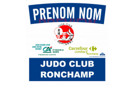 Mon premier dossard (réservé judokas de Ronchamp) 