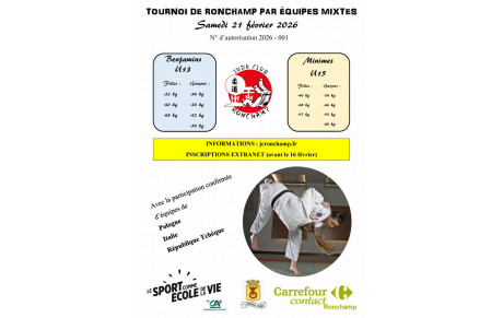 TOURNOI PAR ÉQUIPES MIXTES